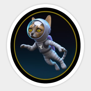 Miaustronaut Sticker